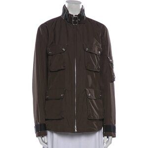 NEW $949 Bogner Madlena Moto Jacket! US 10 e 40 Med Large  Brown  Lighter Weight